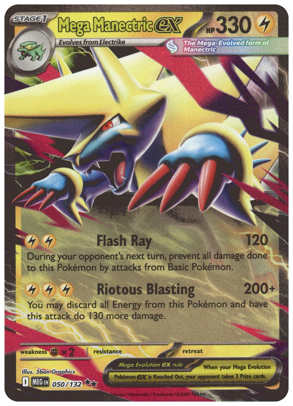 Mega Manectric ex foto 1