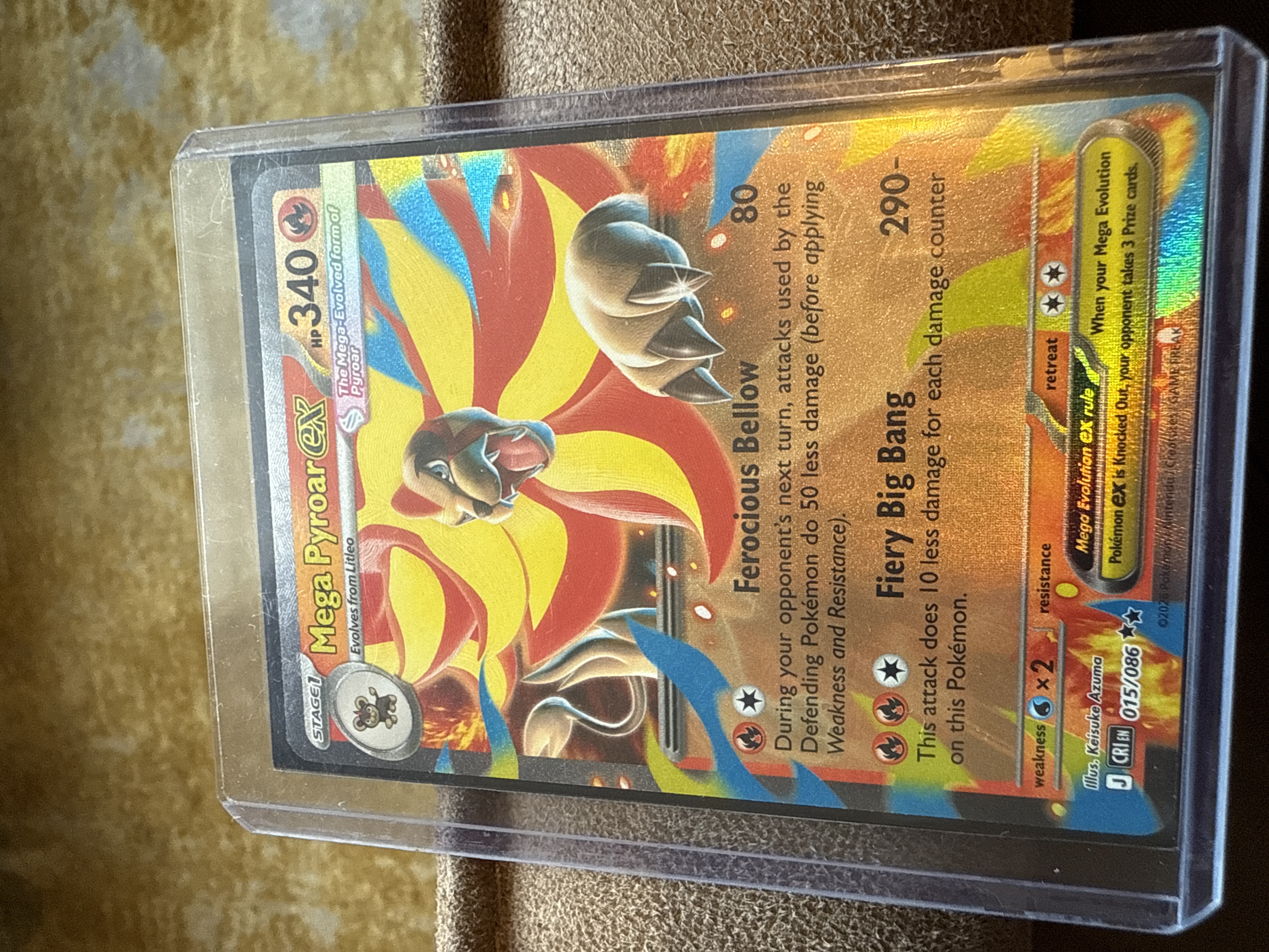 Mega Pyroar ex foto 1