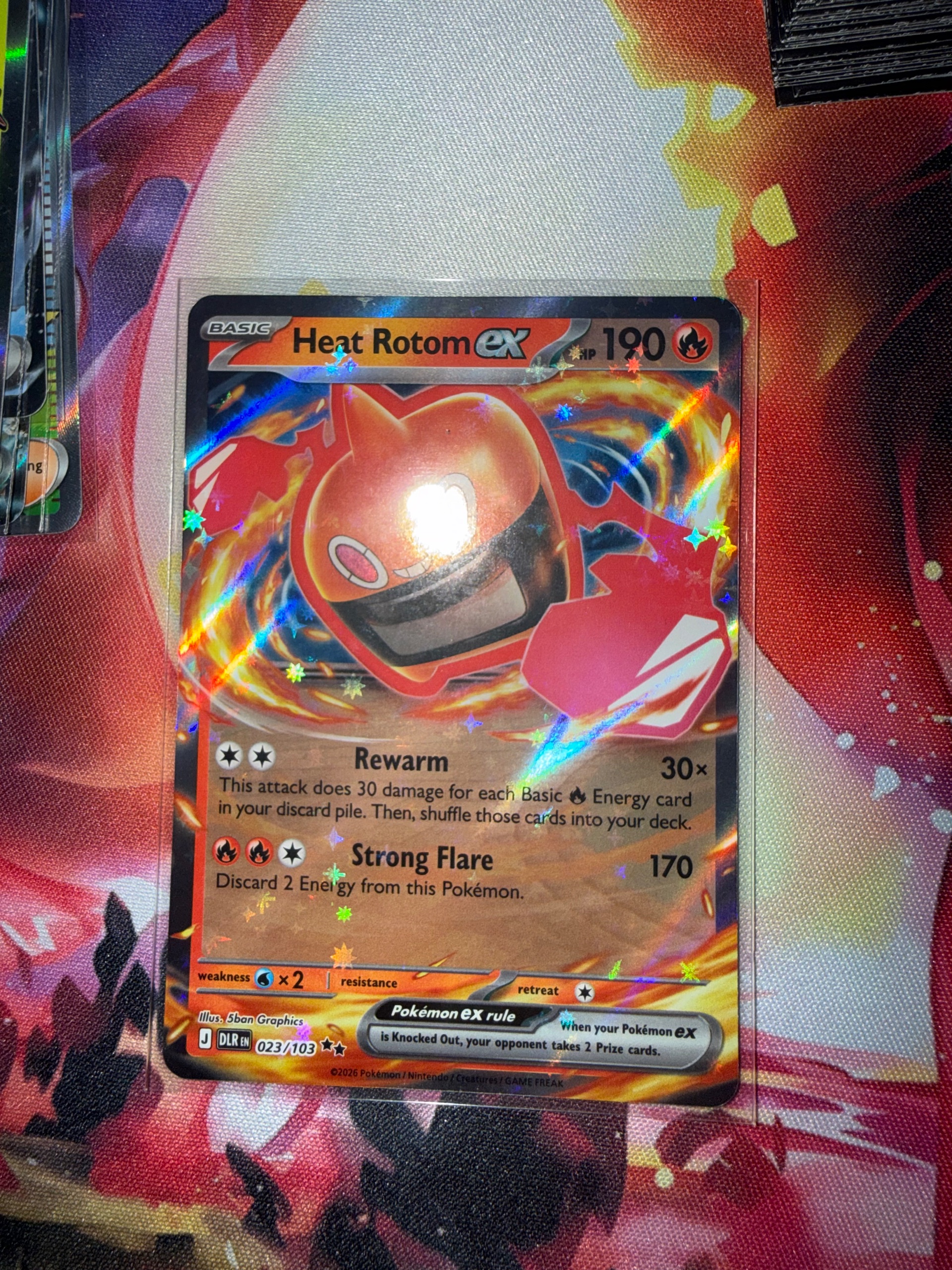Heat Rotom ex foto 1