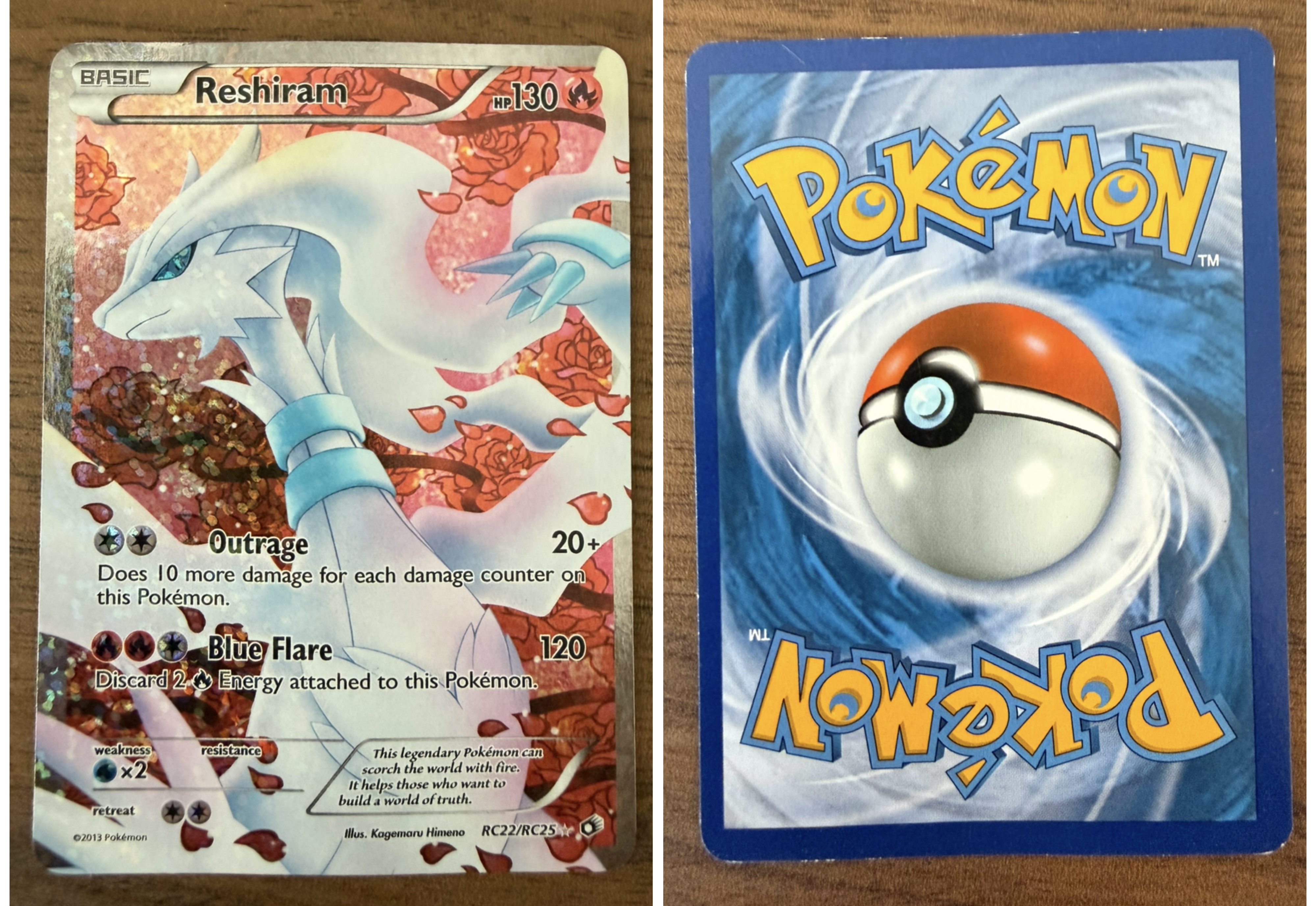 Reshiram foto 1
