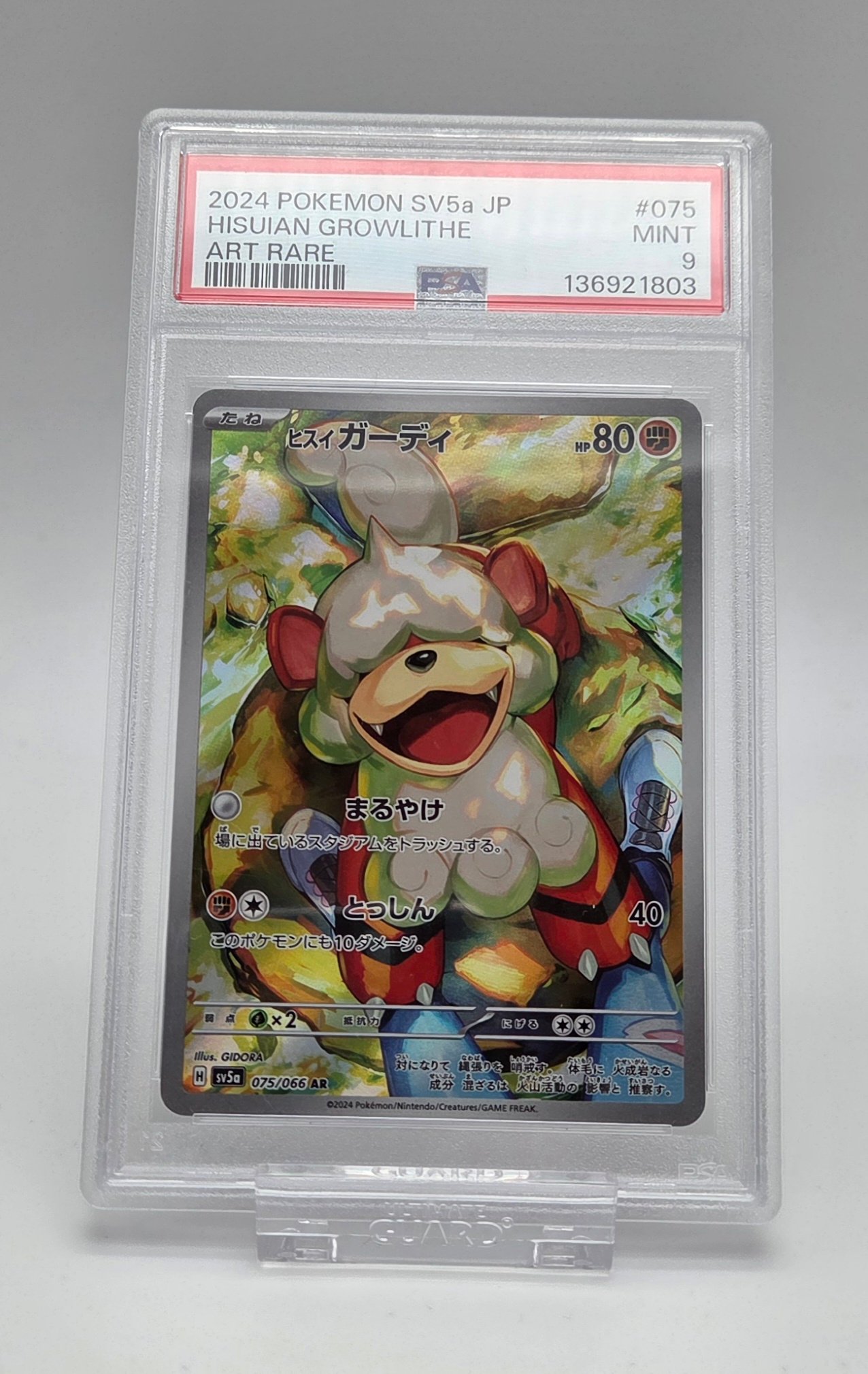 Hisuian Growlithe foto 1