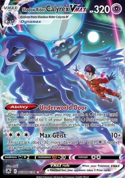 Shadow Rider Calyrex VMAX foto 1