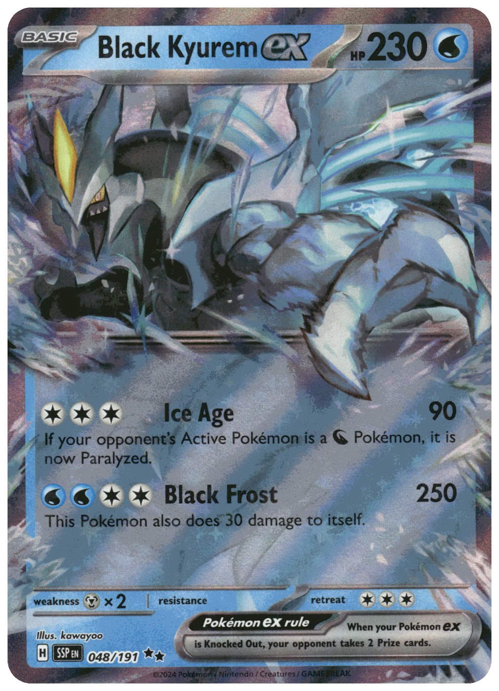 Black Kyurem ex