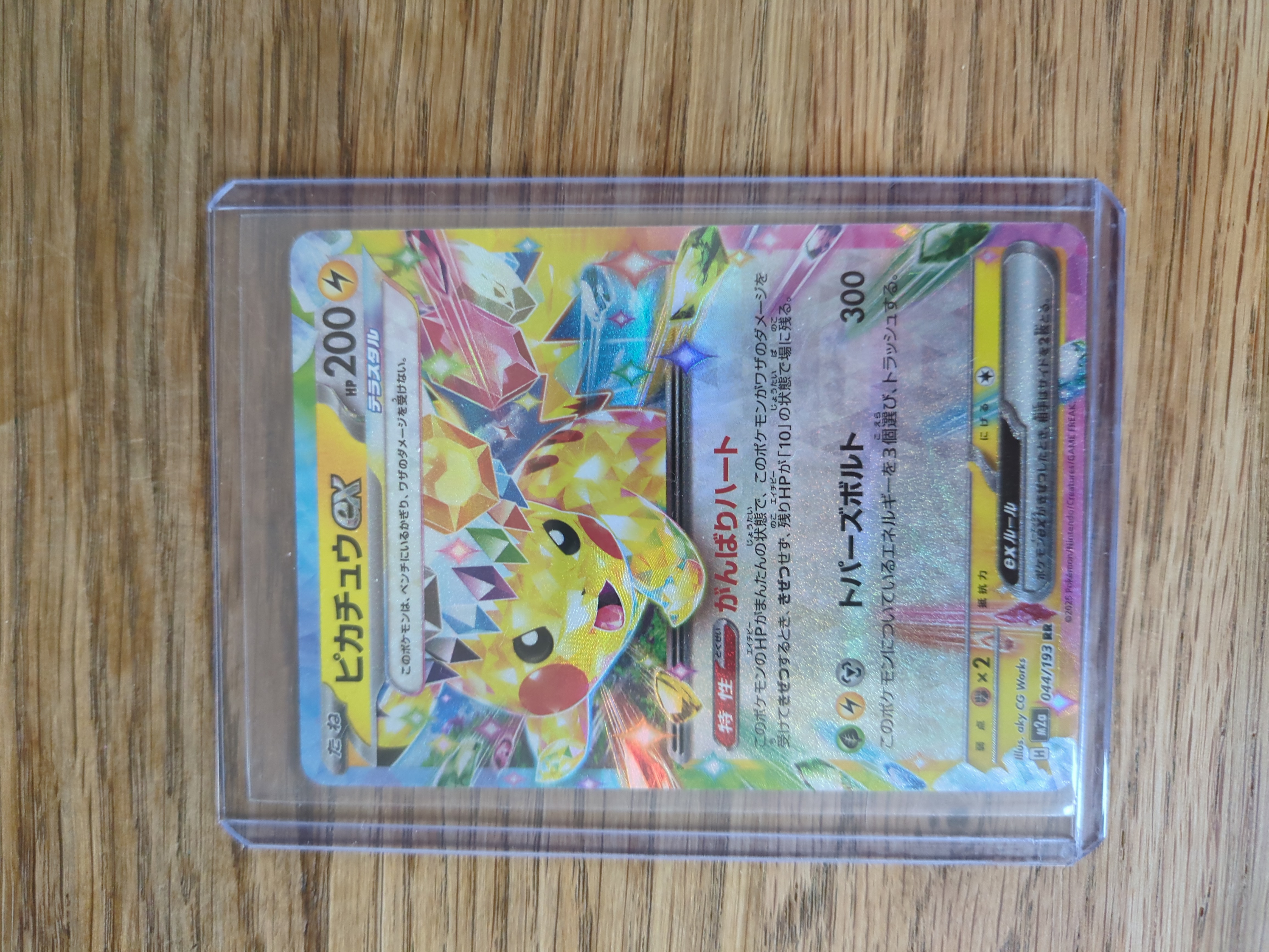 Pikachu ex foto 1