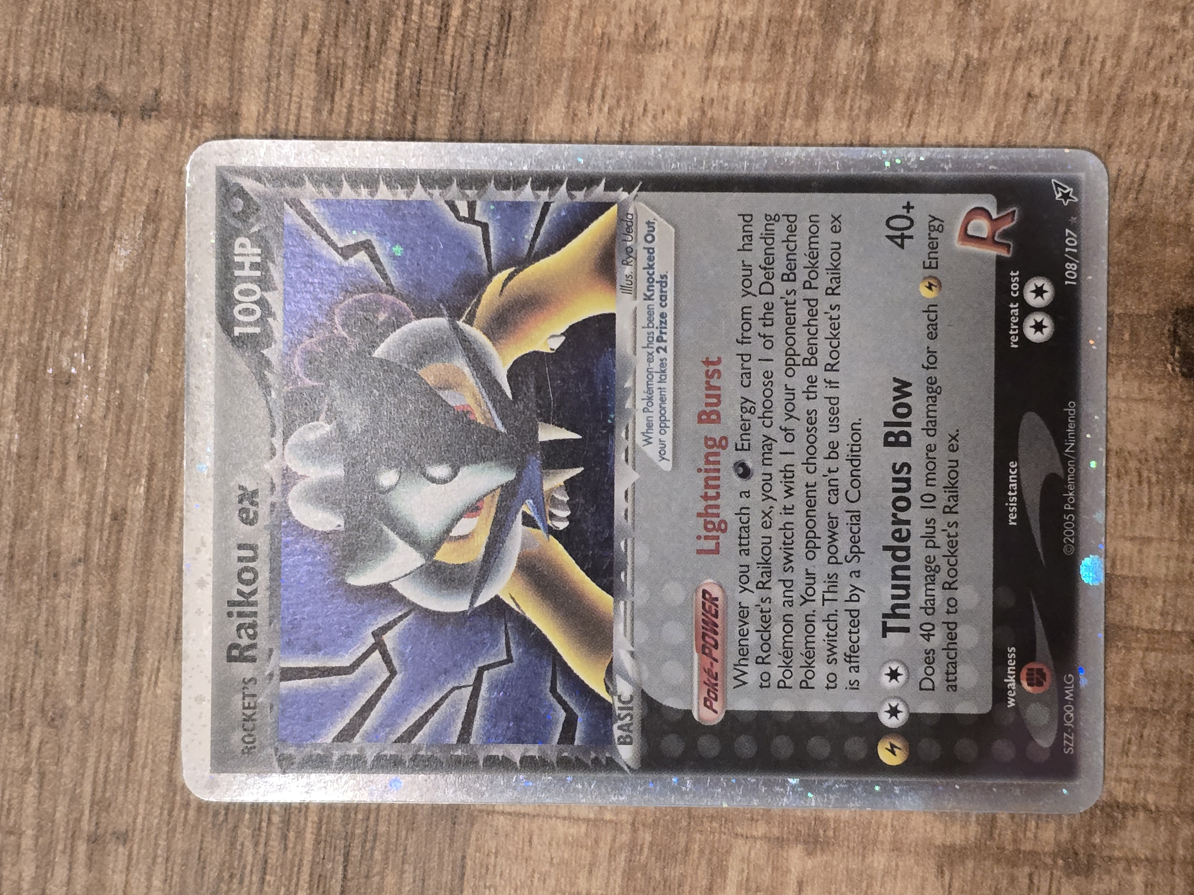 Rocket's Raikou ex