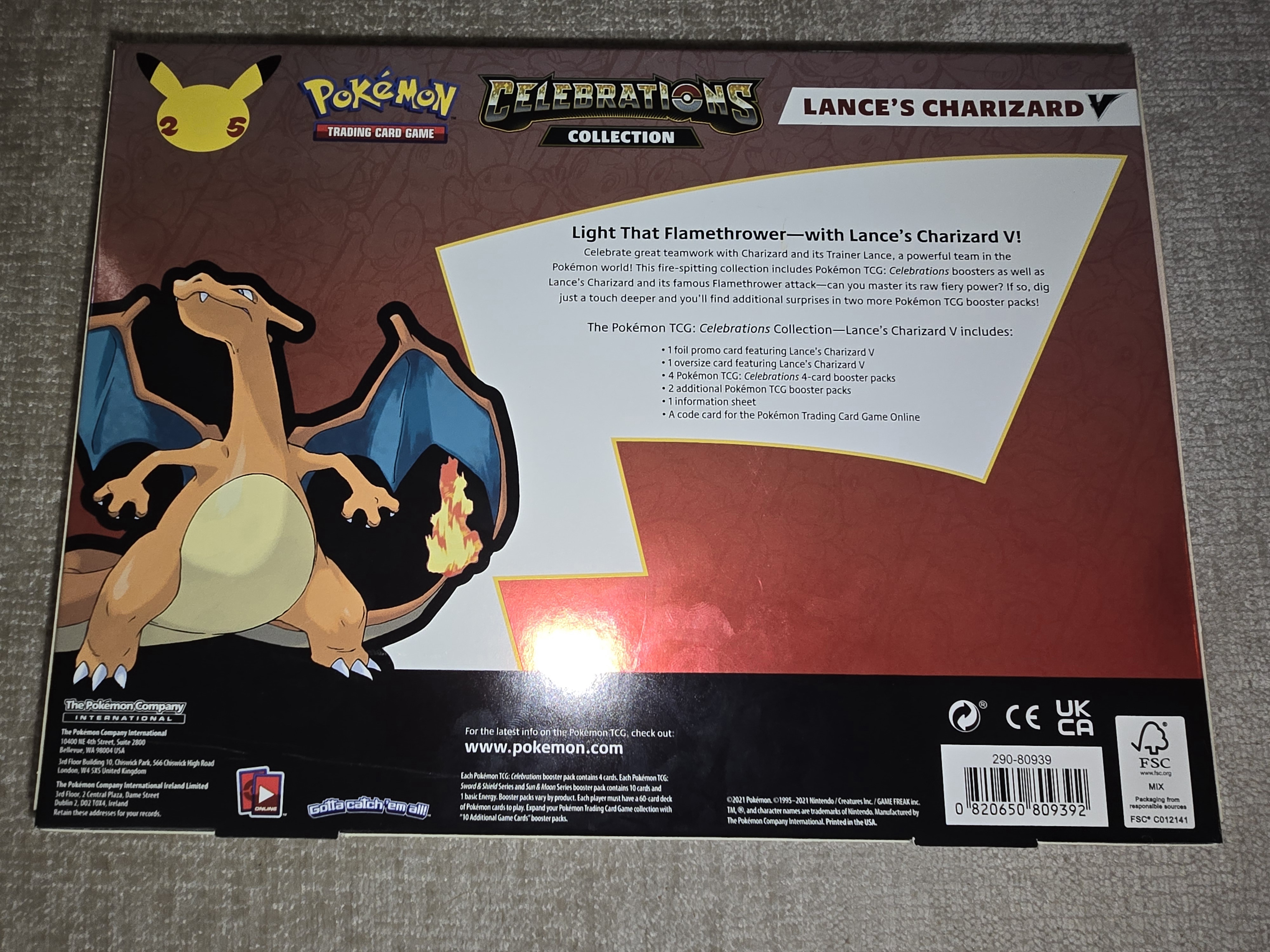 Celebrations Collection [Lance's Charizard V] foto 2