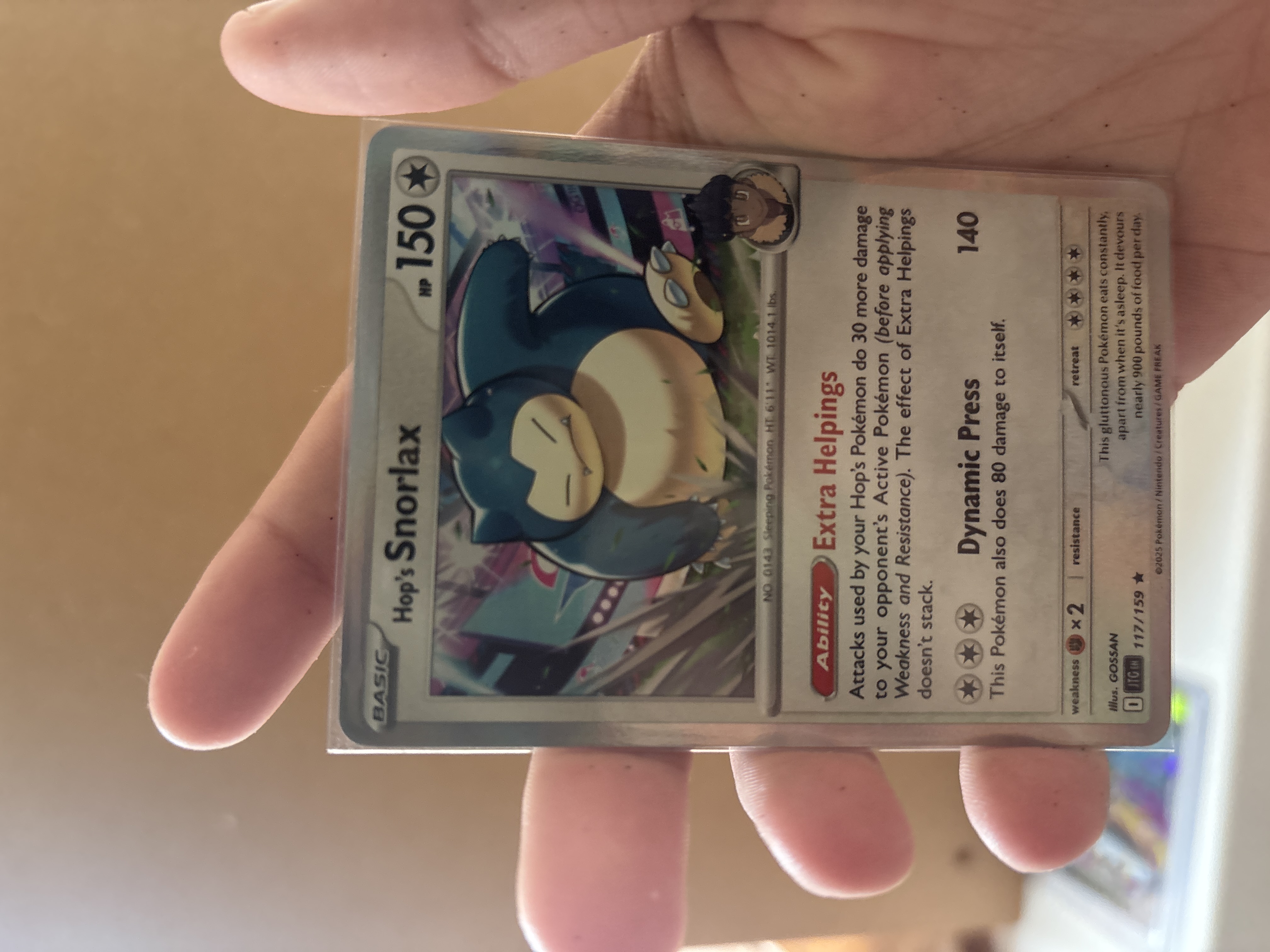 Hop's Snorlax
