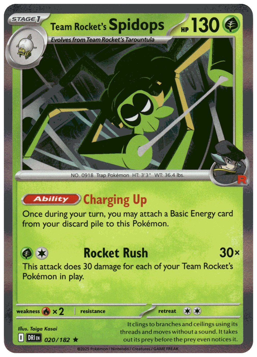 Team Rocket's Spidops