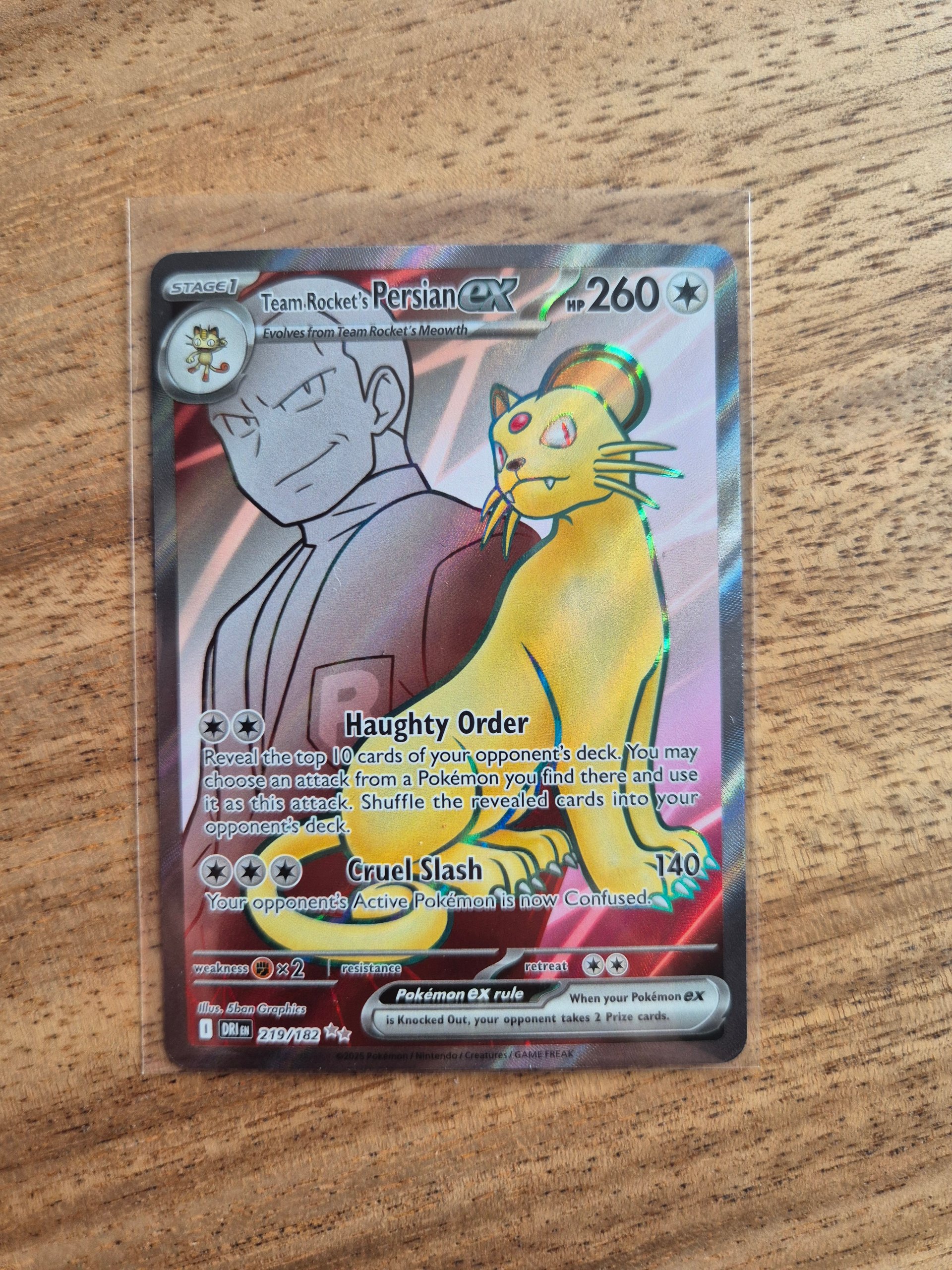 Team Rocket's Persian ex