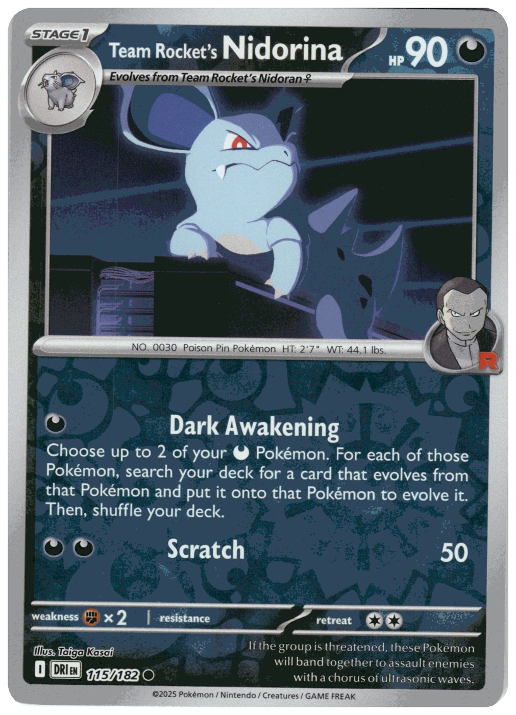 Team Rocket's Nidorina
