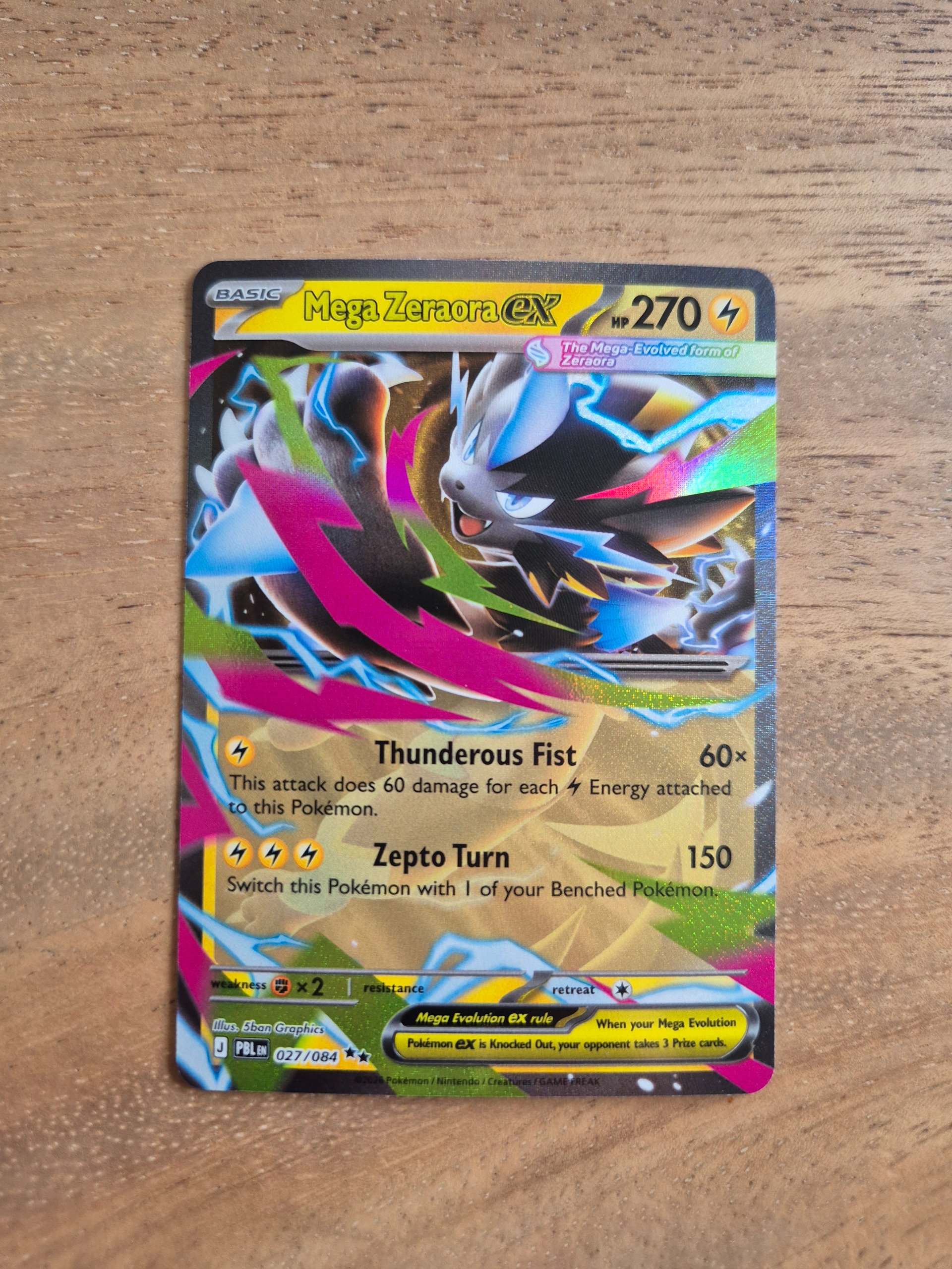 Mega Zeraora ex