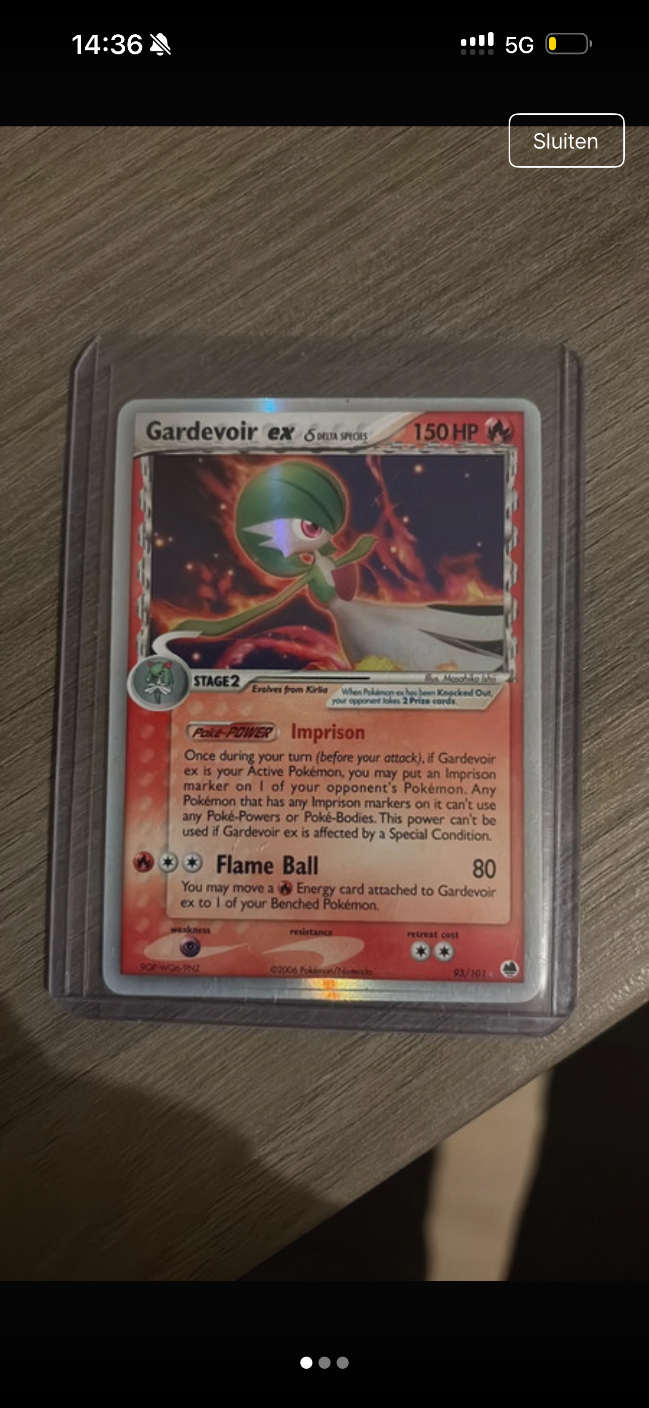 Gardevoir ex (Delta Species) foto 1