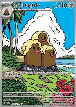 Alolan Dugtrio foto 1