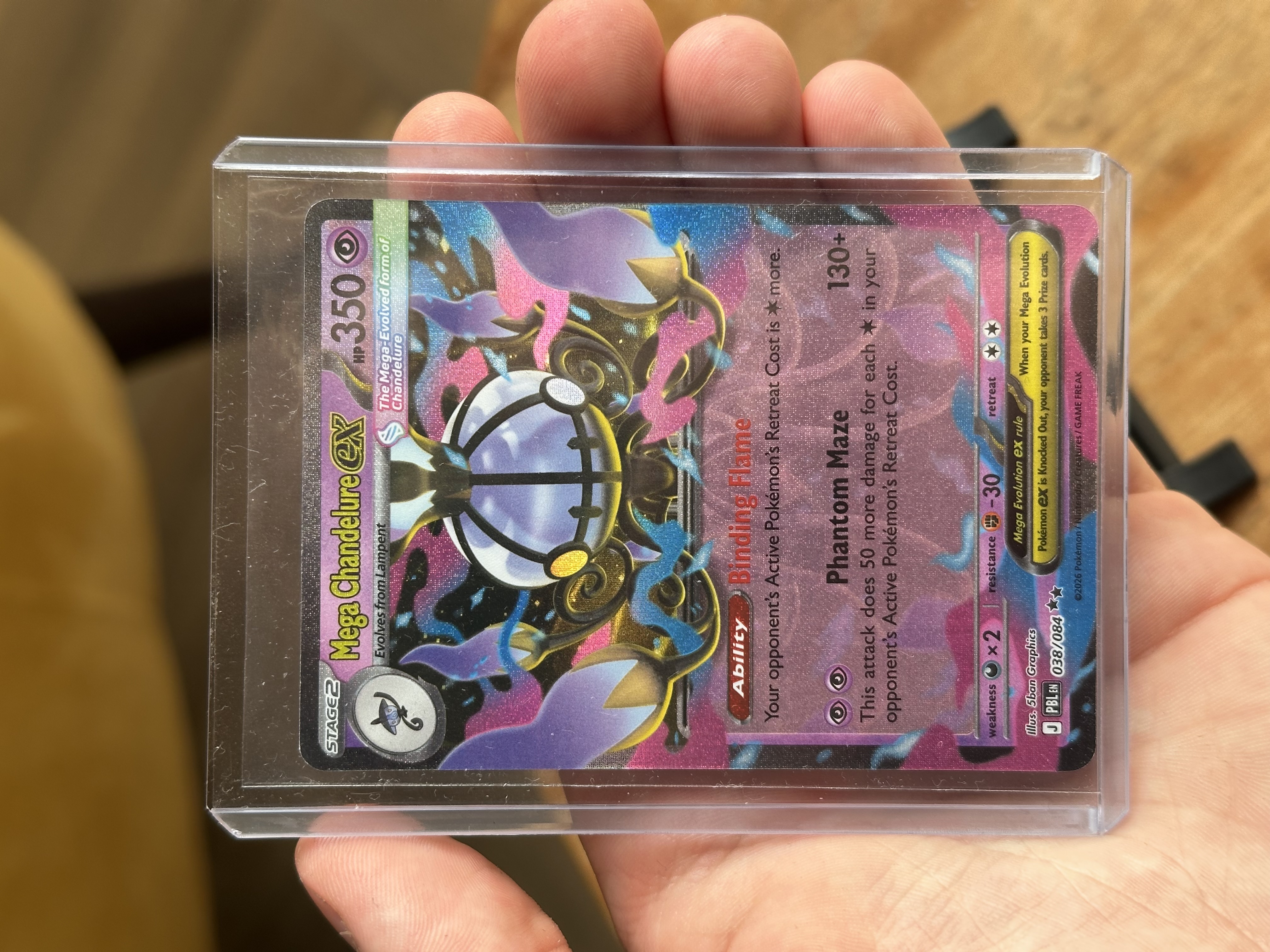 Mega Chandelure ex foto 3