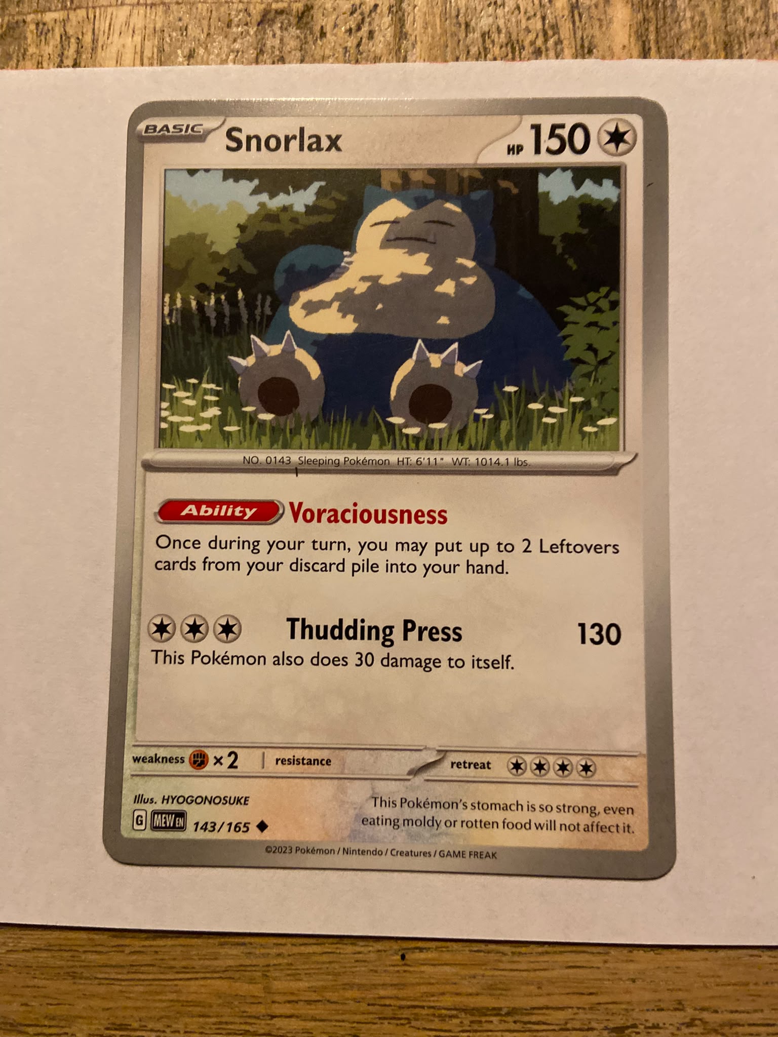 Snorlax foto 1