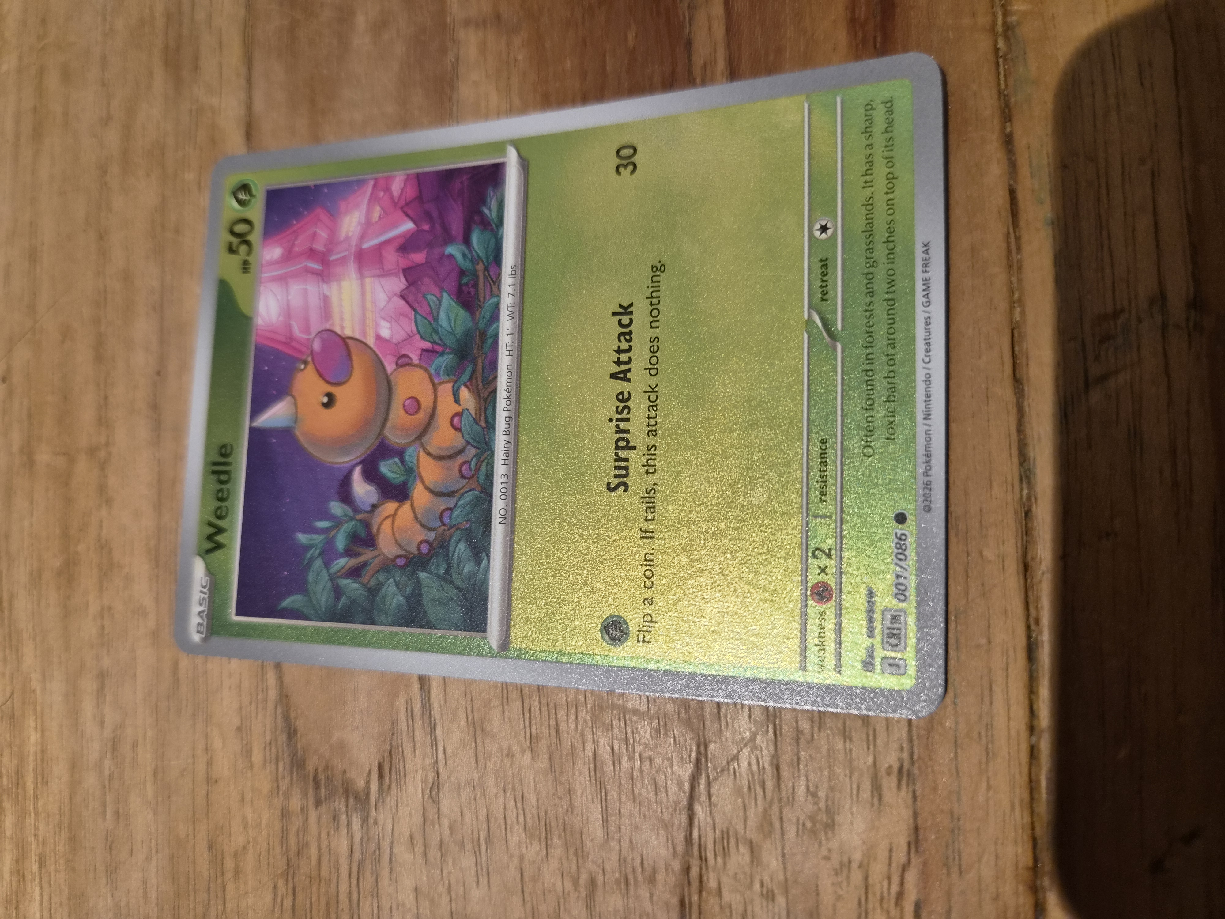 Weedle foto 1