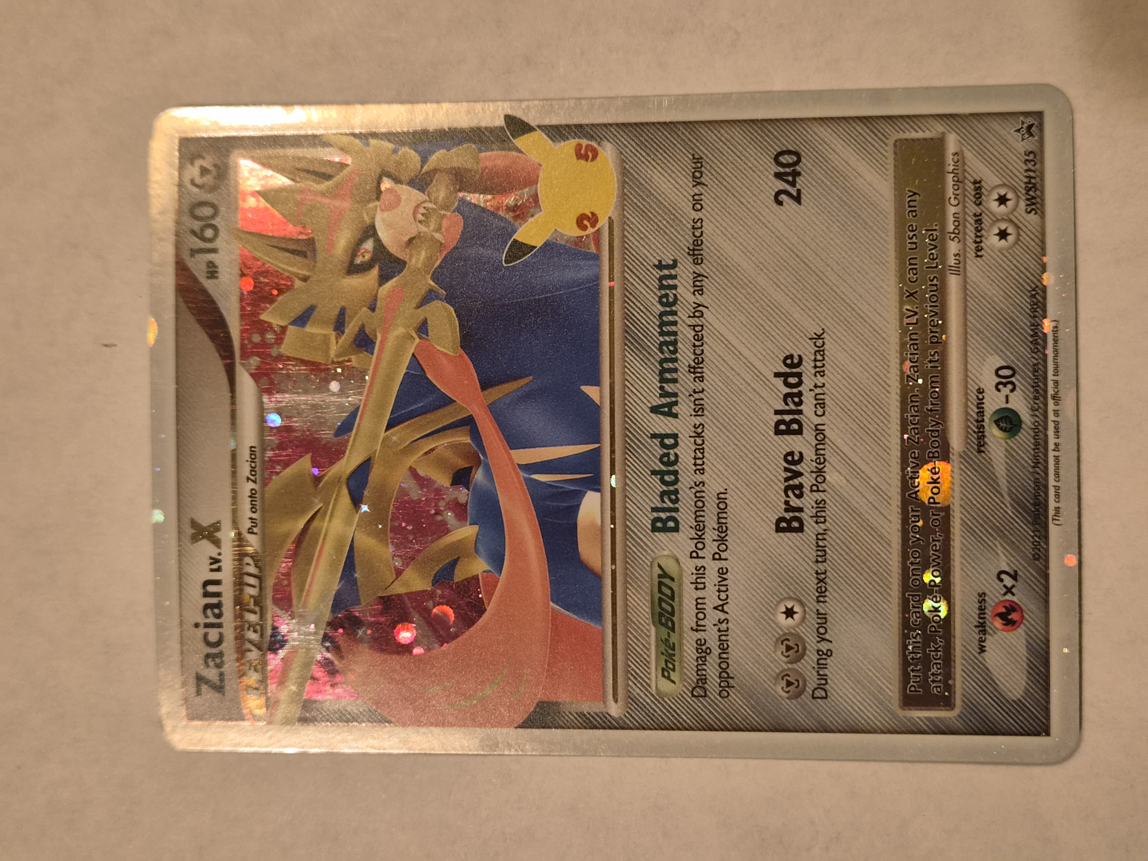 Zacian LV.X foto 1