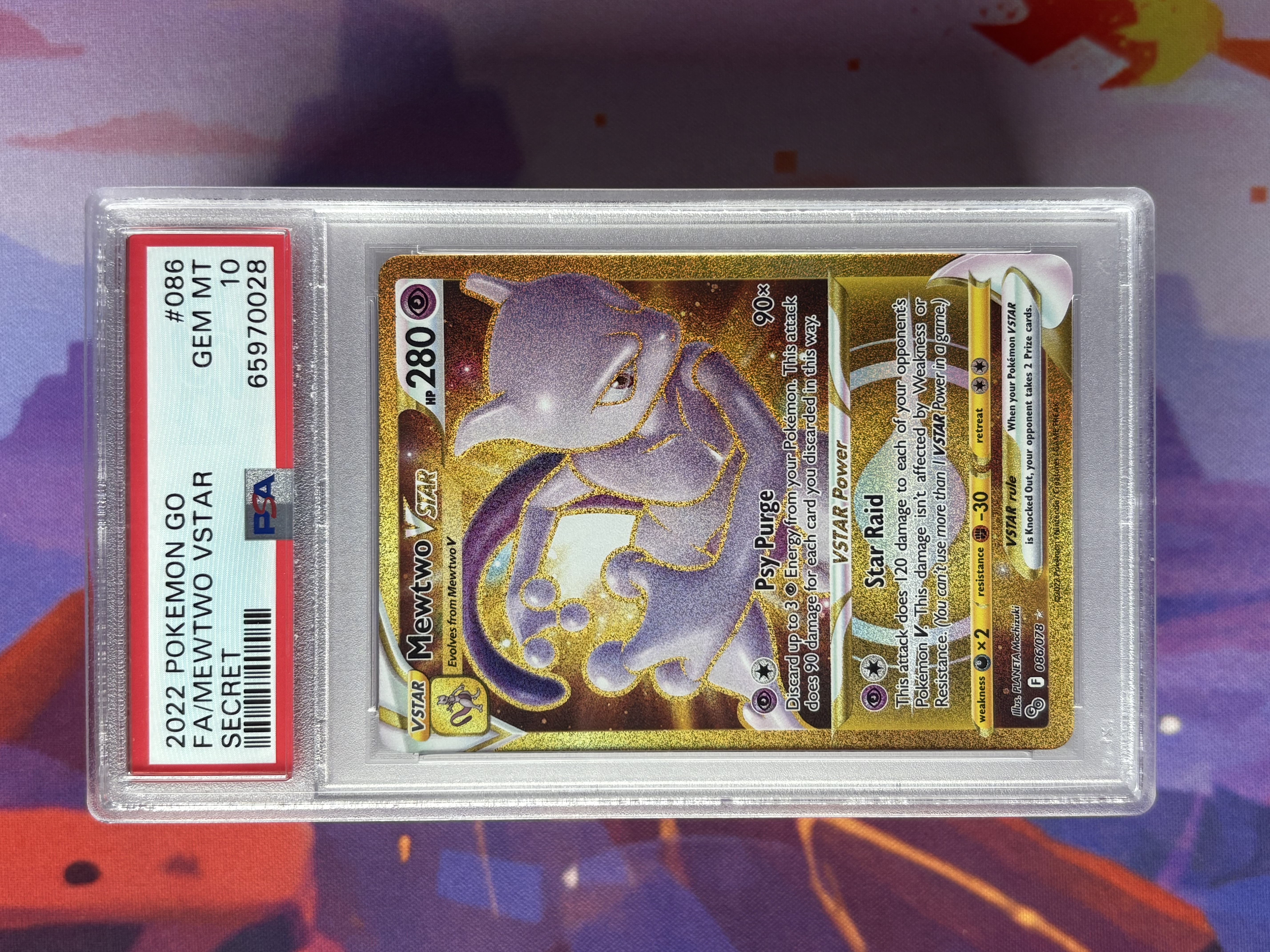 Mewtwo VSTAR foto 1