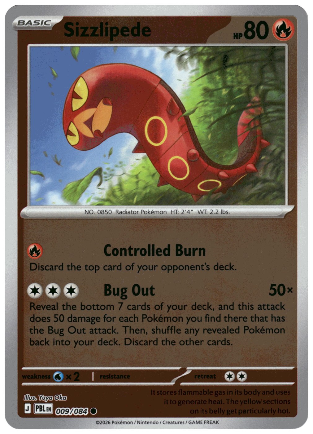 Sizzlipede