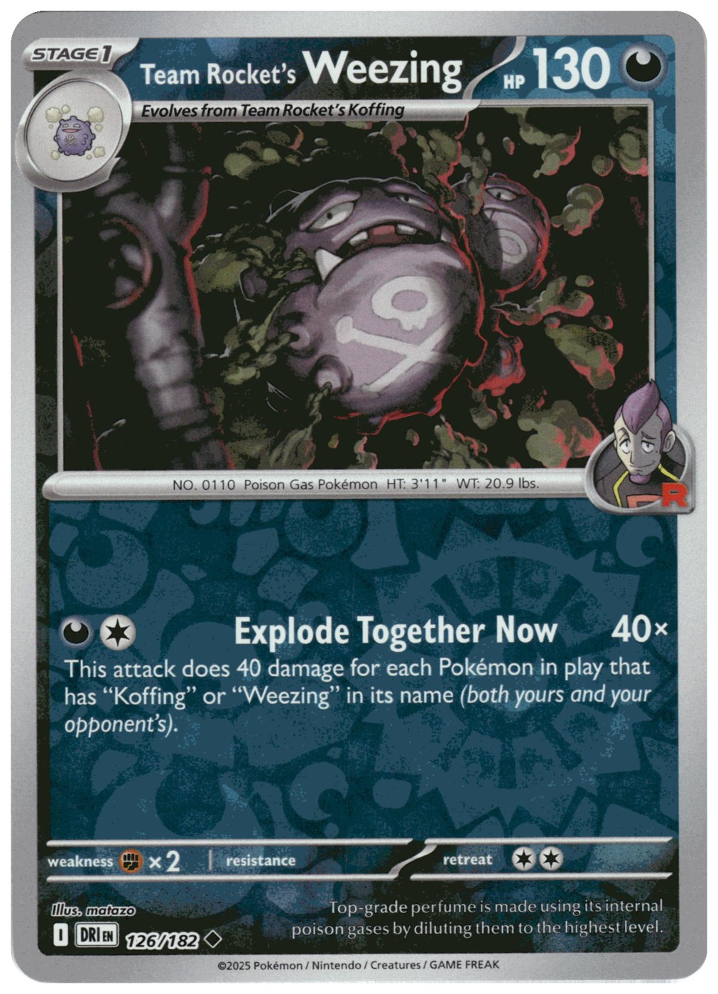 Team Rocket's Weezing