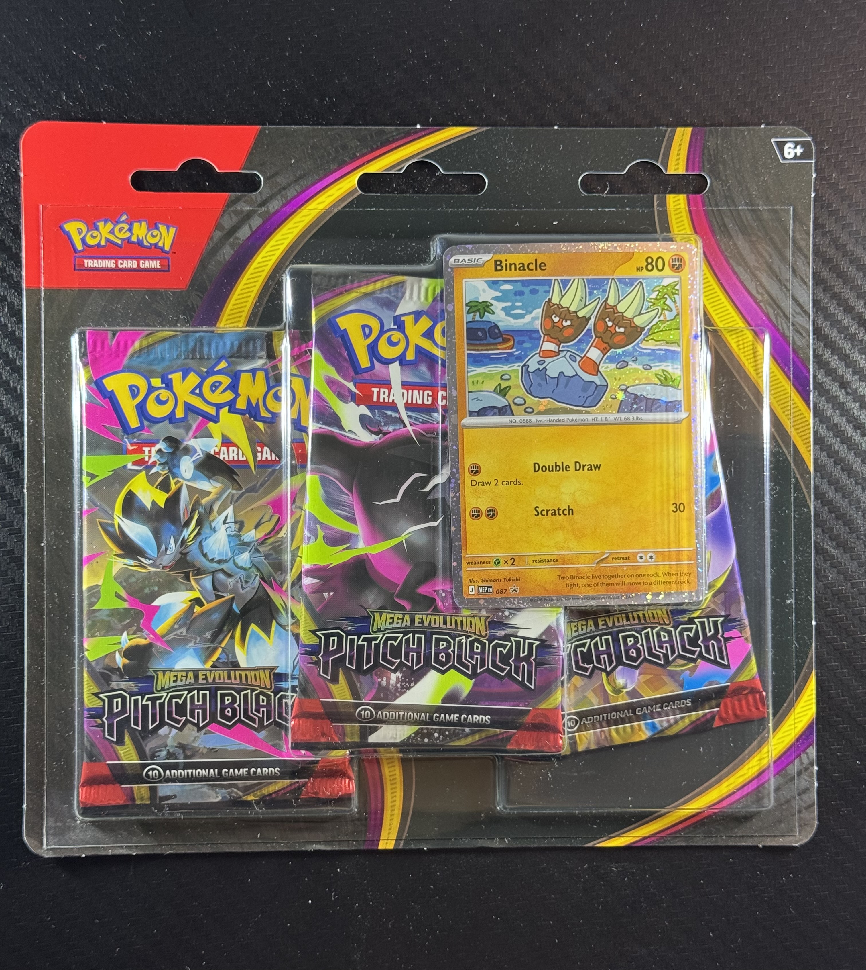 Pitch Black 3-Pack Blister [Binacle] foto 1