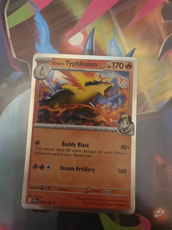 Ethan's Typhlosion