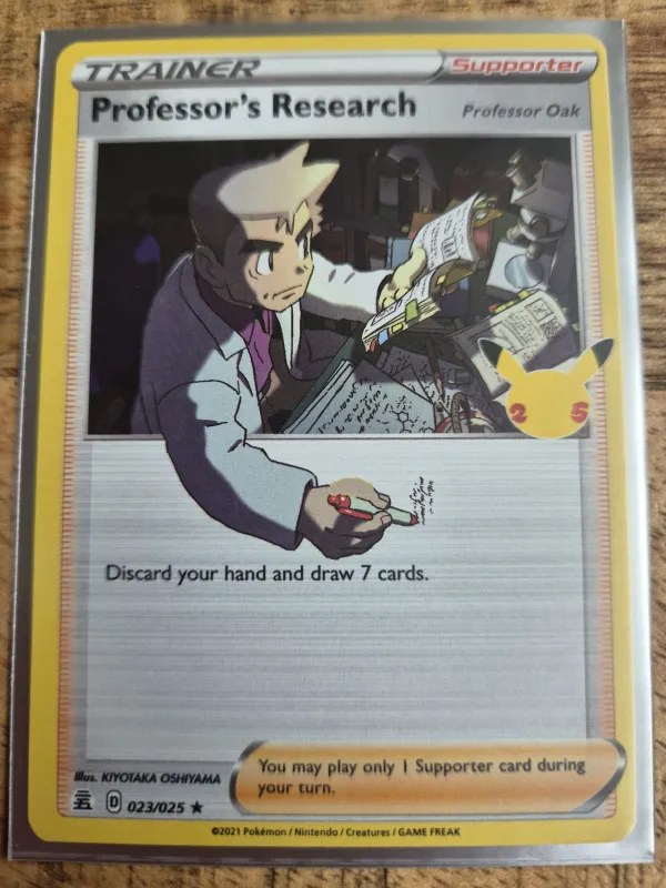 Professor's Research (Professor Oak)