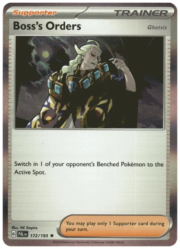 Boss's Orders (Ghetsis)