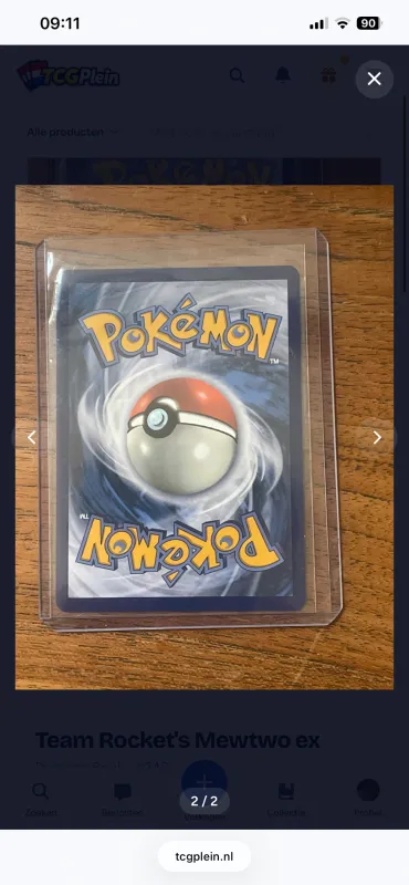 Team Rocket's Mewtwo ex foto 2