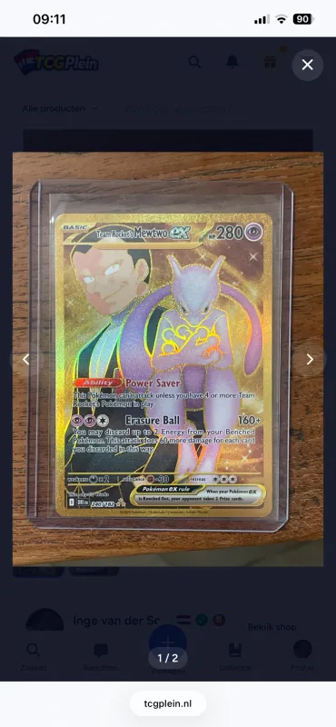 Team Rocket's Mewtwo ex
