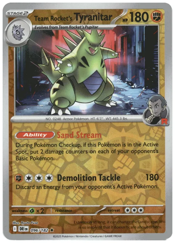 Team Rocket's Tyranitar