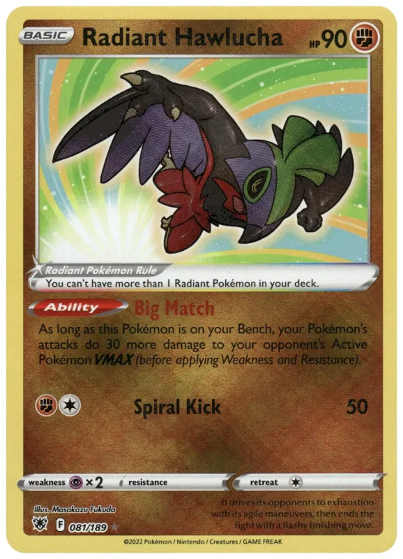 Radiant Hawlucha foto 2
