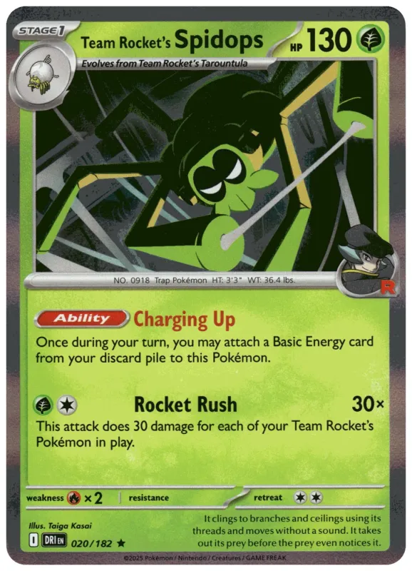 Team Rocket's Spidops