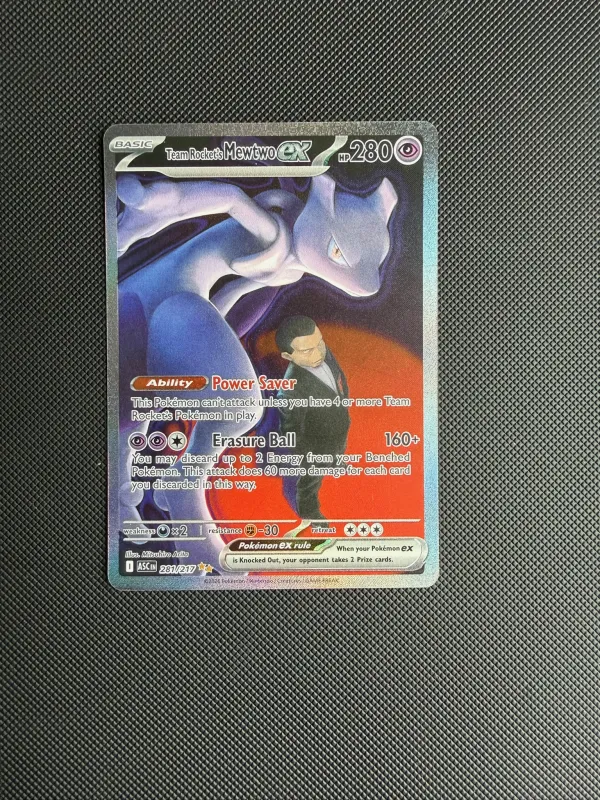 Team Rocket's Mewtwo ex foto 2