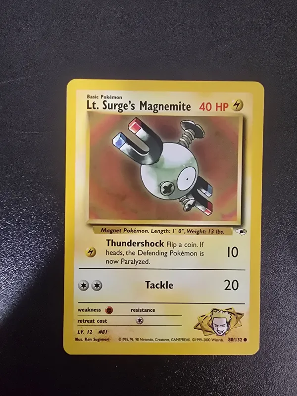 Lt. Surge's Magnemite