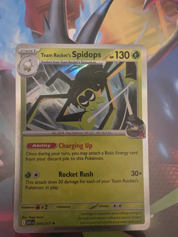 Team Rocket's Spidops
