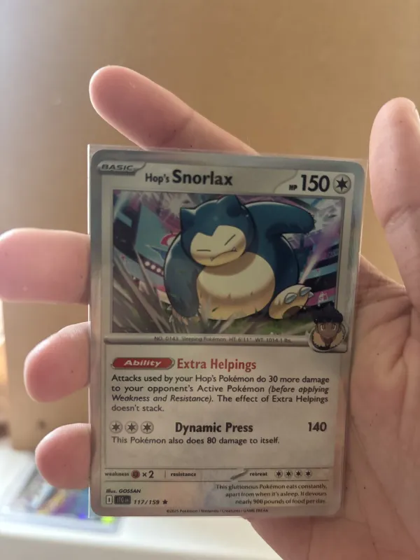 Hop's Snorlax