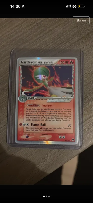 Gardevoir ex (Delta Species)