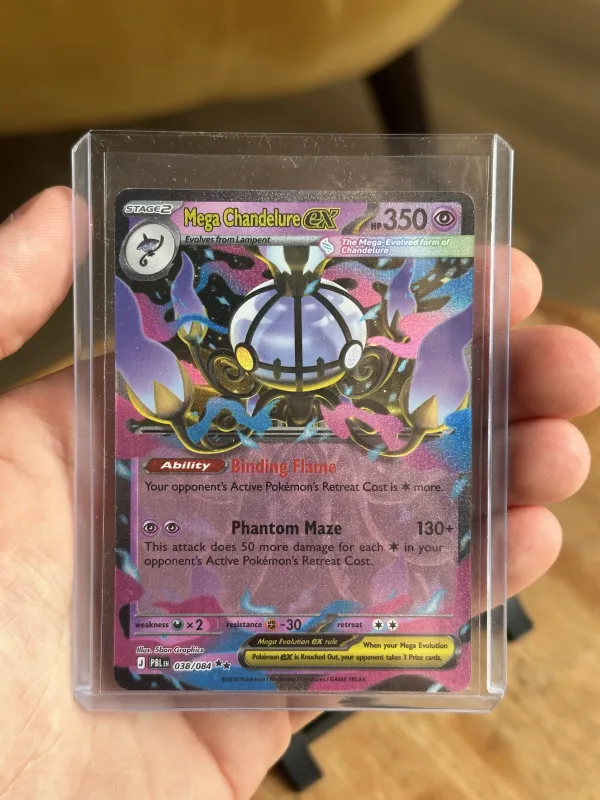 Mega Chandelure ex foto 3