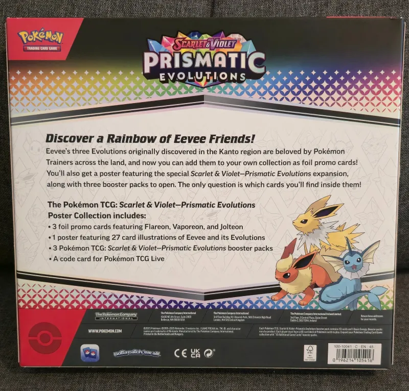 Prismatic Evolutions Poster Collection foto 2