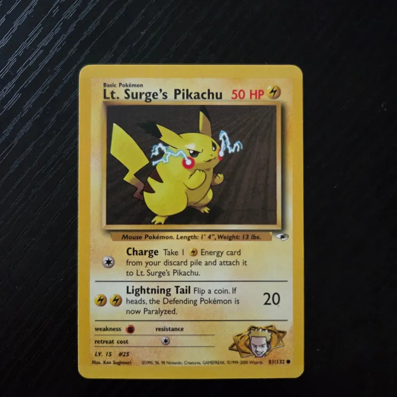 Lt. Surge's Pikachu