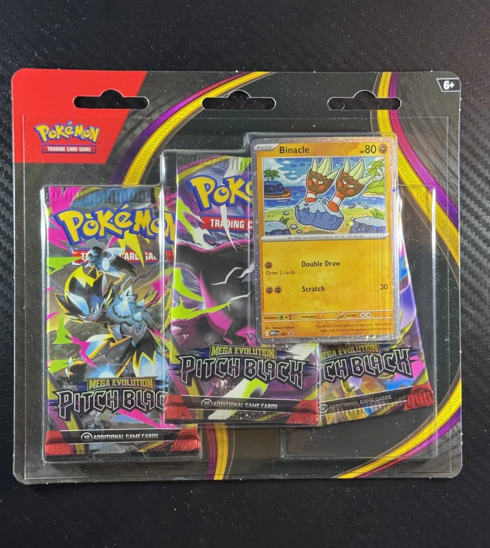 Pitch Black 3-Pack Blister [Binacle]