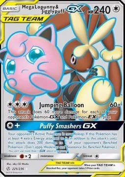 Mega Lopunny & Jigglypuff-GX