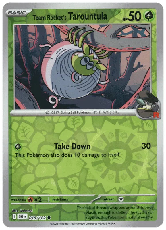 Team Rocket's Tarountula