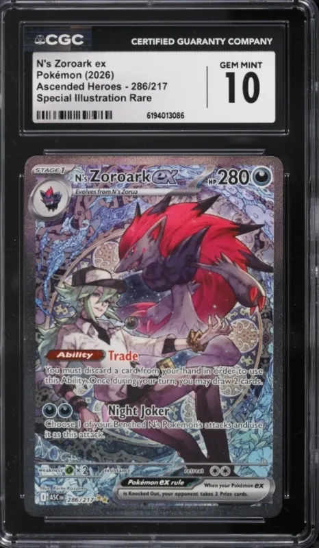 N's Zoroark ex