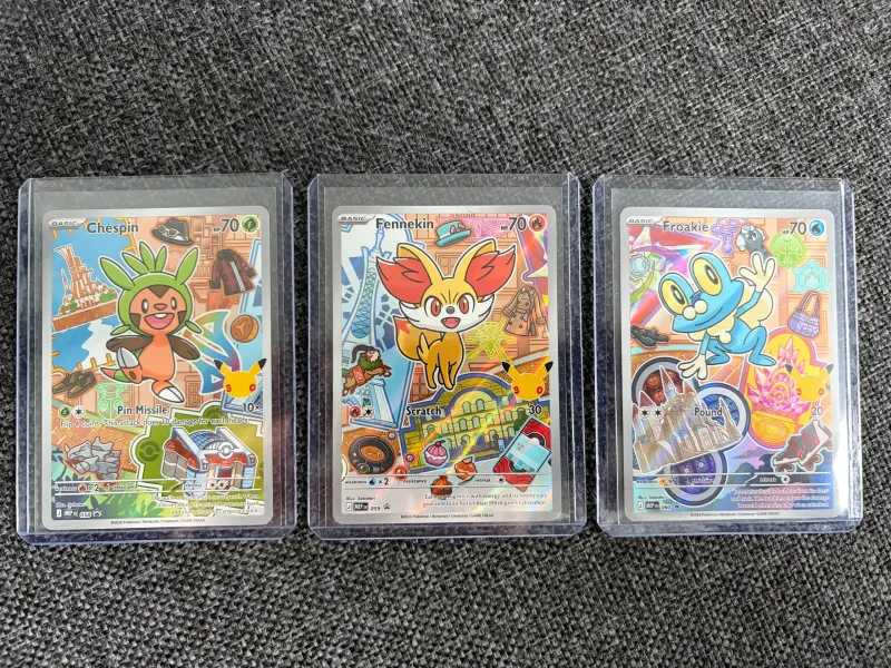 First Partner set gen 6 - Chespin / Fennekin / Froakie