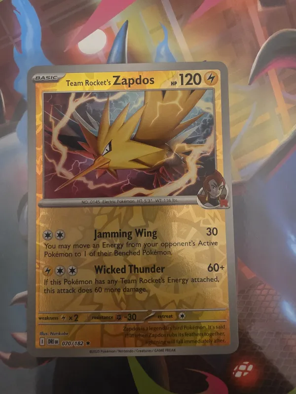 Team Rocket's Zapdos