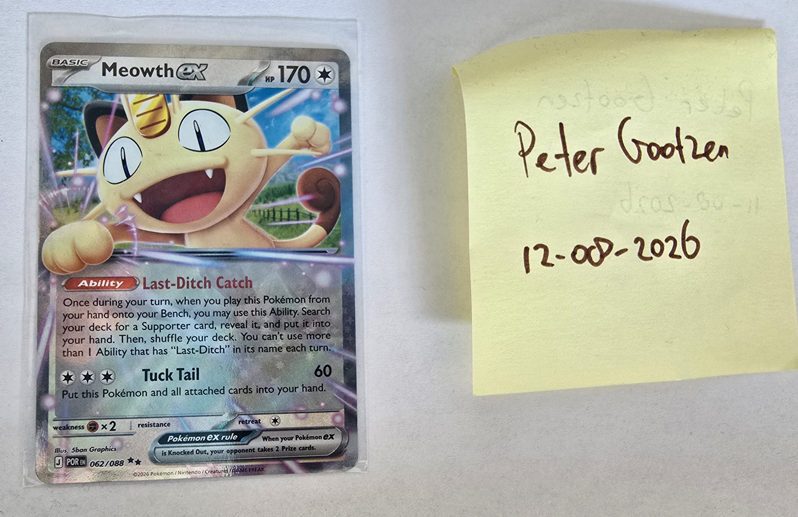 Meowth ex foto 1