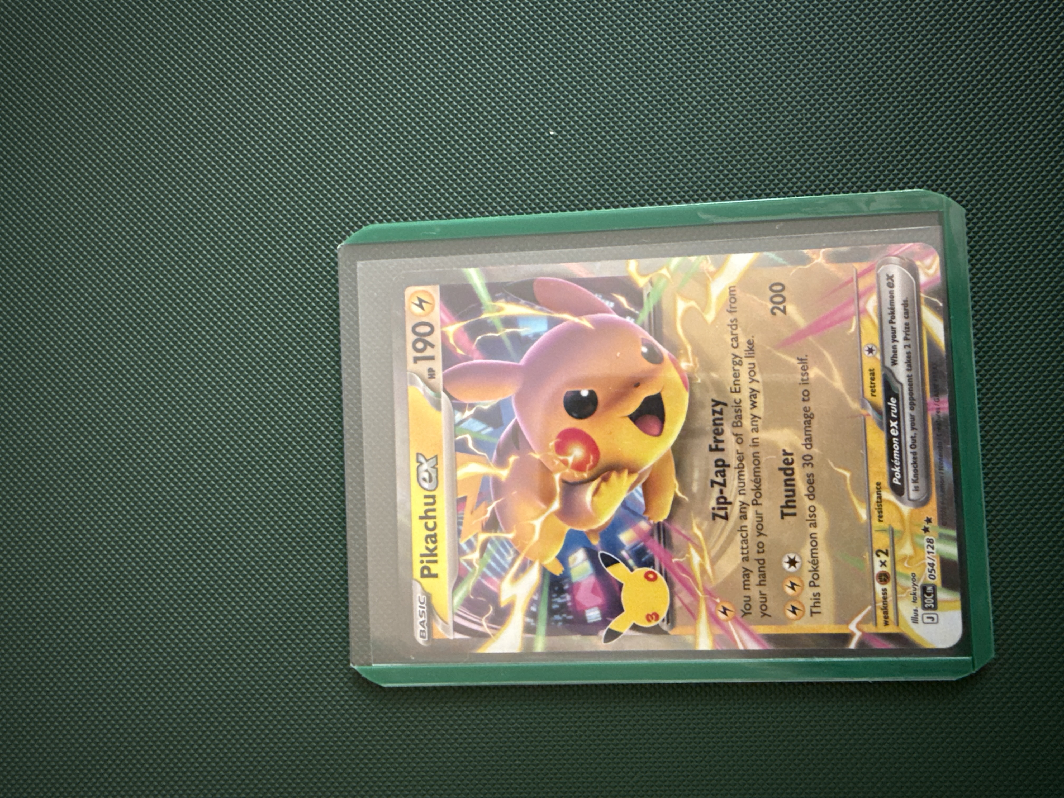 Pikachu ex foto 1