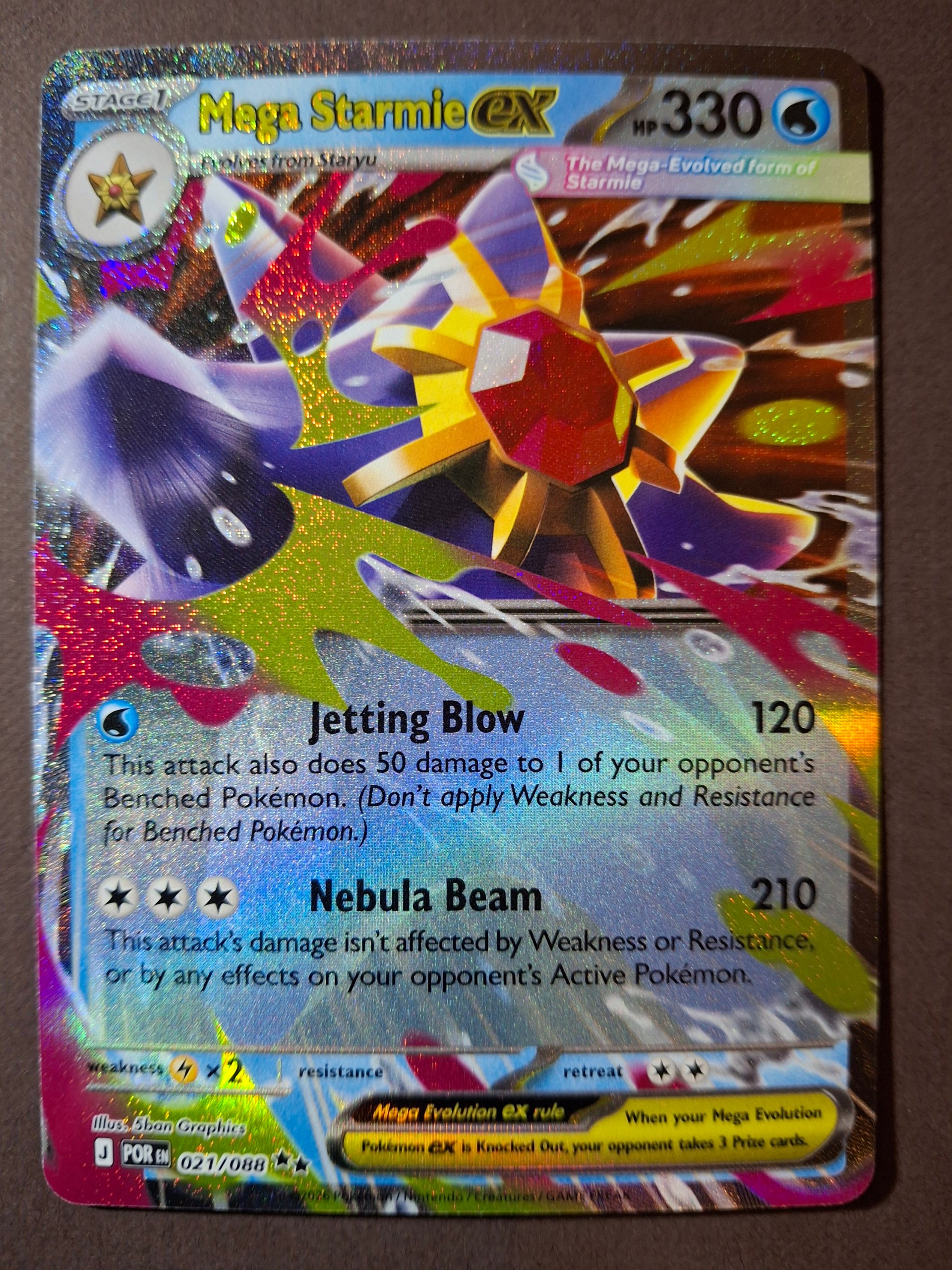 Mega Starmie ex